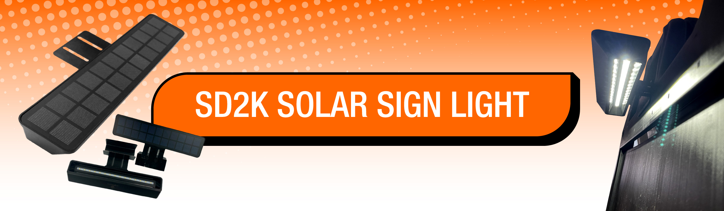 Guiding the Way: Illuminate Your Signs with Solar Sign Lights