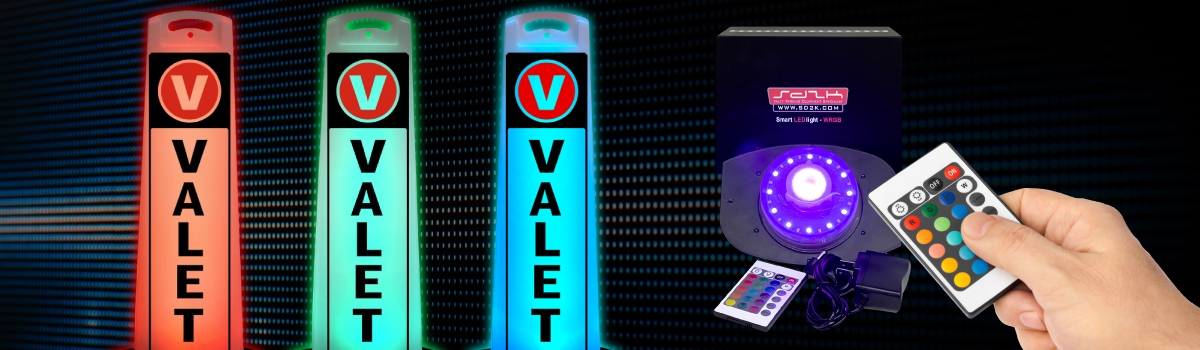 Illuminated Vertical Sign Panels: Revolutionizing Valet Businesses with LED Brilliance