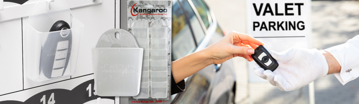 Elevate Your Valet Service with Kangaroo Brand Key Fob Holders, Exclusively from SD2Kvalet