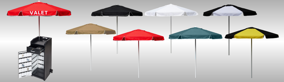 The Importance of Umbrellas for Valet Parking Podiums