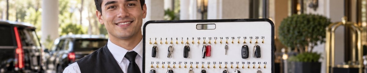 Securing your valet operation: lockable tip boxes and key management