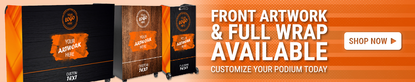 Customize Your Valet Podium