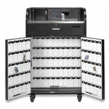 Elite Valet Podium RGB LED Light Power Station 150 Hooks - 2