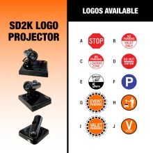SD2K LED Logo Projector - 4