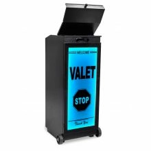 Smart Valet Podium RGB LED Light & Power Station-5