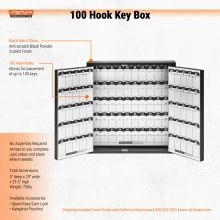 100 Hook Valet Key Box - 5