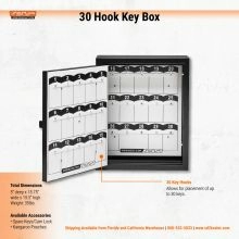 30 Hook Valet Key Box - 3