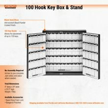 100 Hook Valet Key Box -3