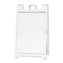 White Signicade Deluxe Sidewalk Sign Frame-3