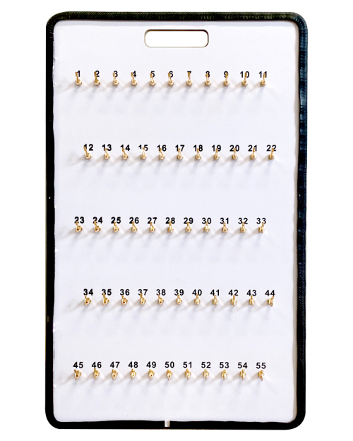 SD2K Portable Key Hook Board - 55 Hooks