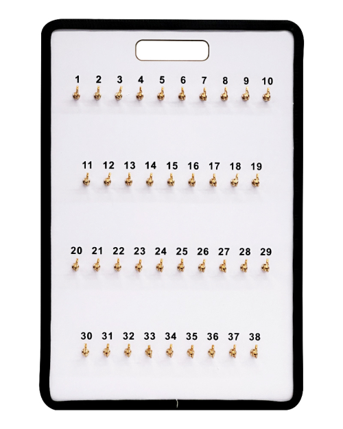 SD2K Portable Key Hook Board - 38 Hooks