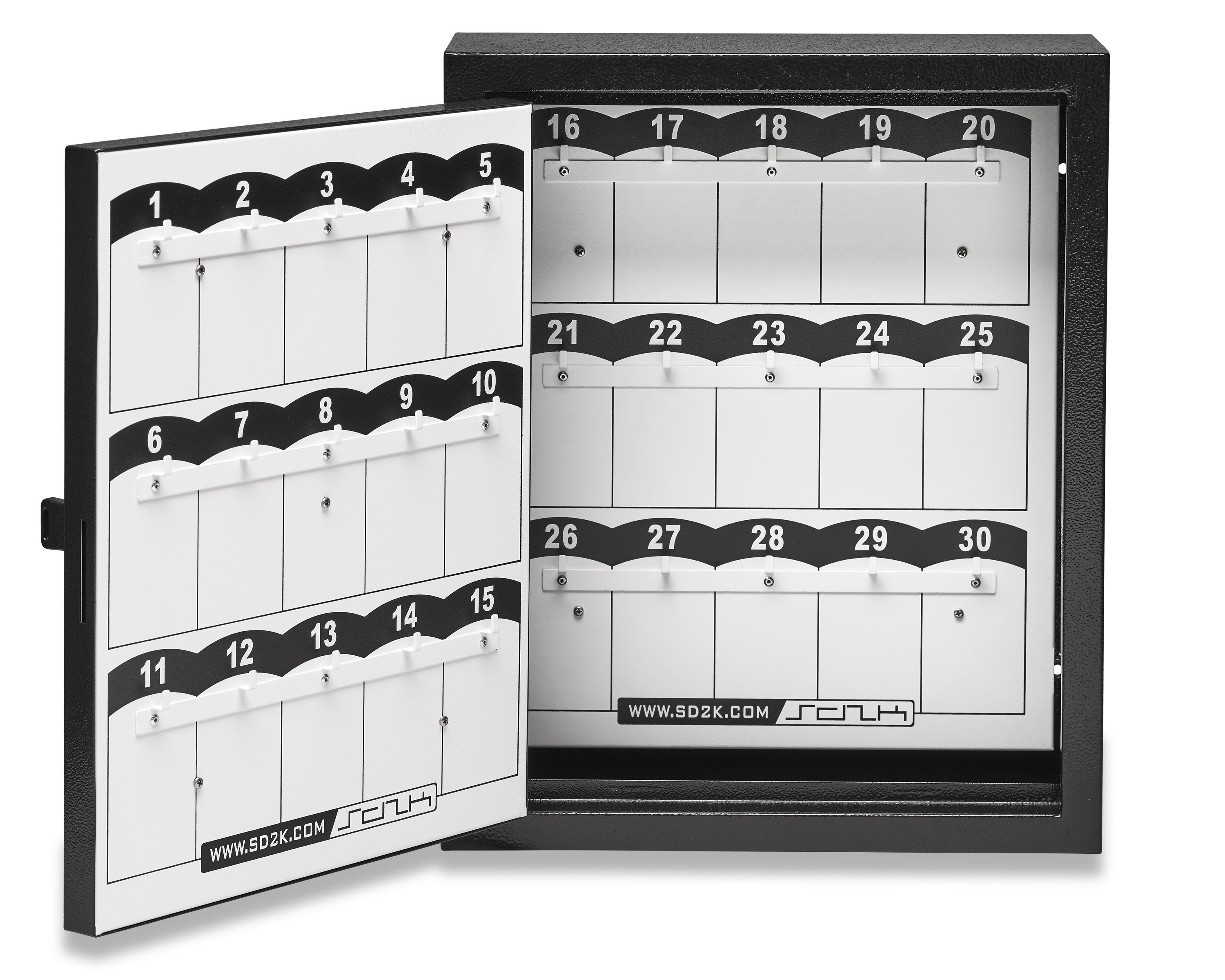 30 Hook Valet Key Box with Cam Lock SD2K Valet