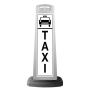 Valet White Vertical Panel w/Taxi Message