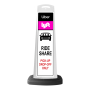 White Vertical Sign Panel w/Ride Share Message