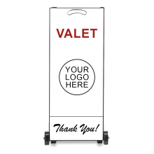 Front Magnet Artwork for 100 Key Valet Podium - Front Magnet Only