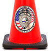 Traffic Cones Full-Color Artwork
